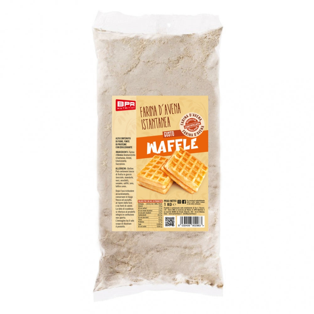 Bpr Nutrition Farina d'avena waffle