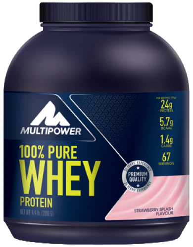 Multipower 100% Pure Whey 2 kg fragola