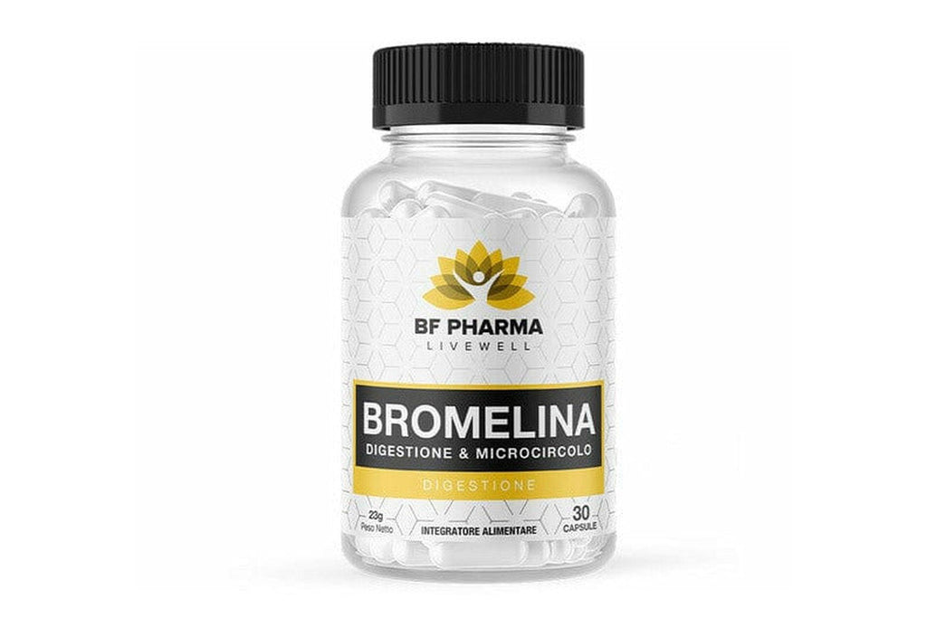 Bf Pharma Vitamine e integratori BROMELINA 30 CPS
