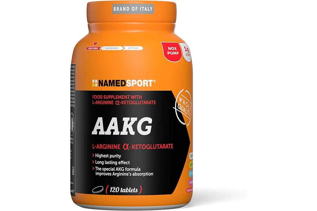 Named 54176 Aakg, Integratore Alimentare a Base di Arginina Alfa-Chetoglutarato, 120 compresse - Proteika SRLNAMEDSPORT