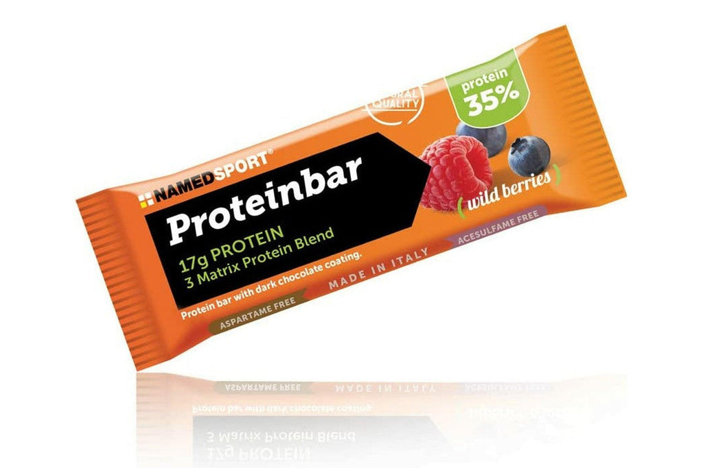 Named Sport Named Proteinbar 35% Confezione Da 12 Barrette Gusto Wid Berries