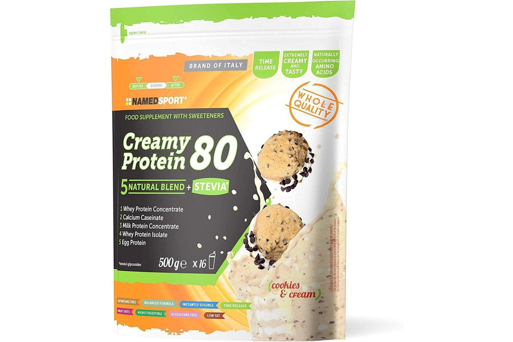 Named Sport Creamy Protein 80 Cookies & Cream - 500 Gr - Proteika SRLNAMEDSPORT