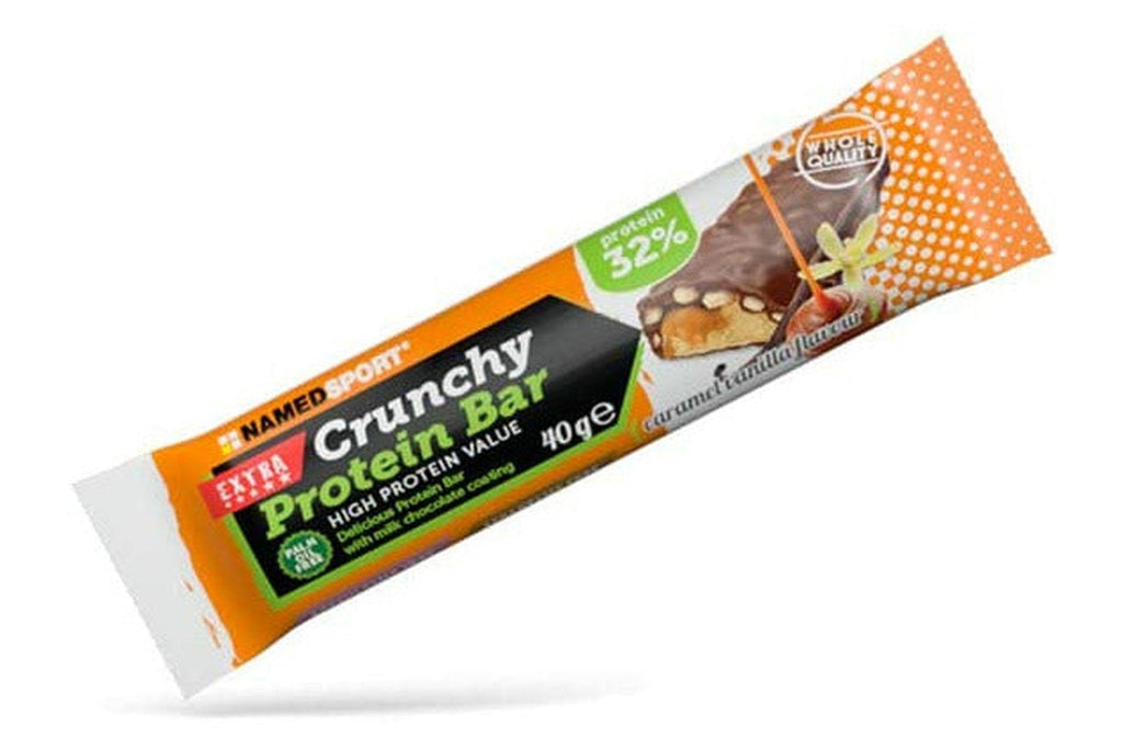 Named Sport Drogheria Crunchy Protein Bar Cappuccino 40 Grammi - Box 24 Barrette