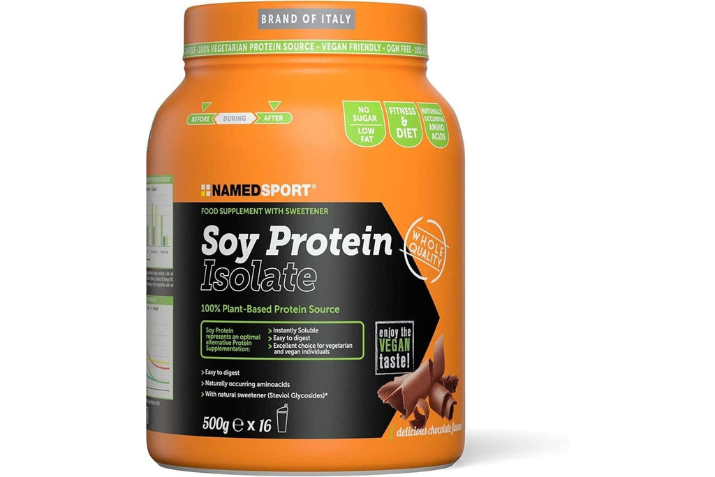 Named Sport Soy Protein Isolate Delicious Chocolate, 500 g - Proteika SRLNAMEDSPORT