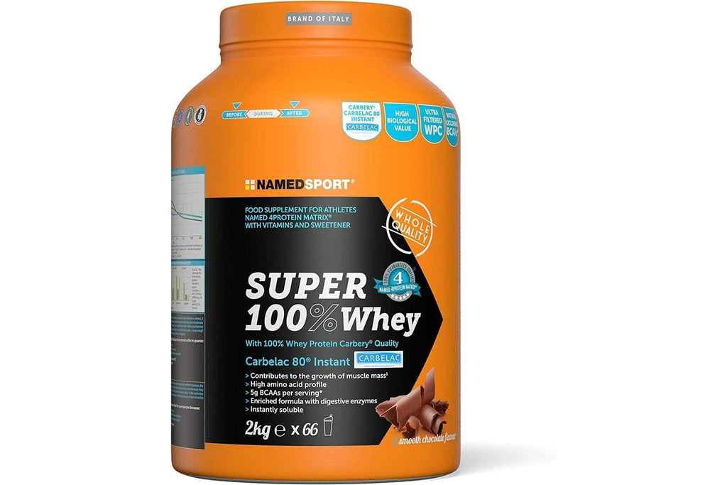 Named Sport Super 100% Whey Smooth Chocolate - 2000 Gr - Proteika SRLNAMEDSPORT