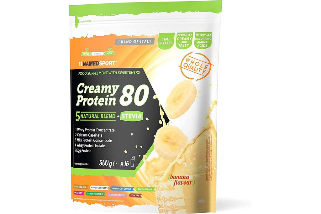 NAMEDSPORT Creamy Protein 80 Banana - 500 Gr - Proteika SRLFUN FACTORY