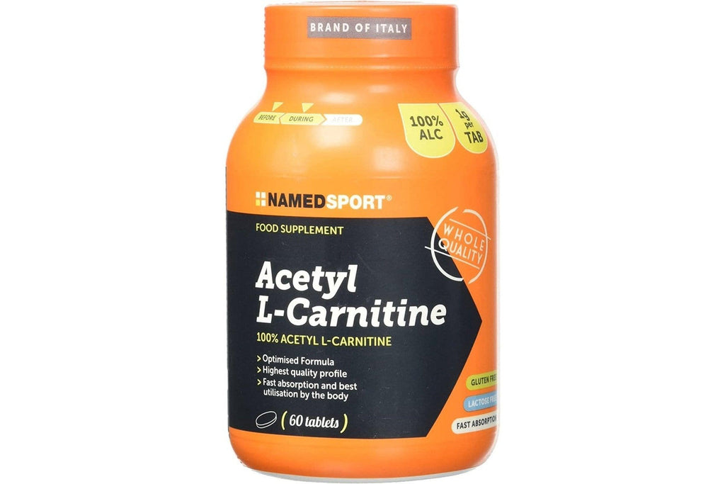 NAMEDSPORT Salute e bellezza 60 Unità (Confezione da 1) Named Sport Acetil L-Carnitina - 60Cpr - 86 Gr