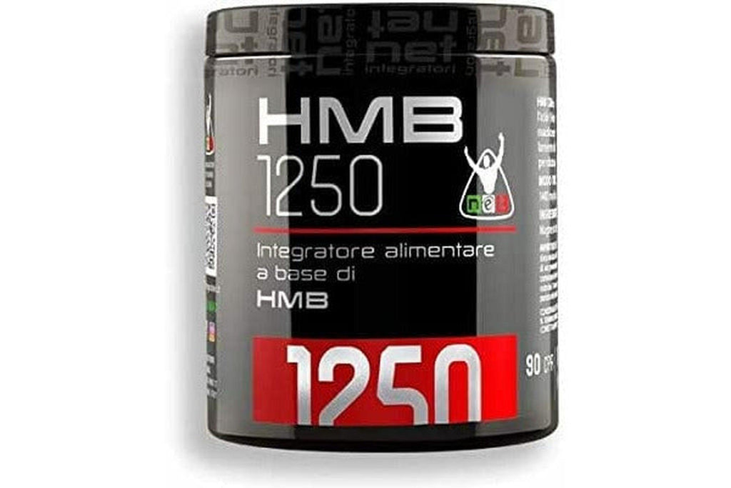 Net Integratori Salute e bellezza 90 Porzioni (Confezione da 1) HMB 1250 (90 compresse) Integratore di HMB - NET Integratori