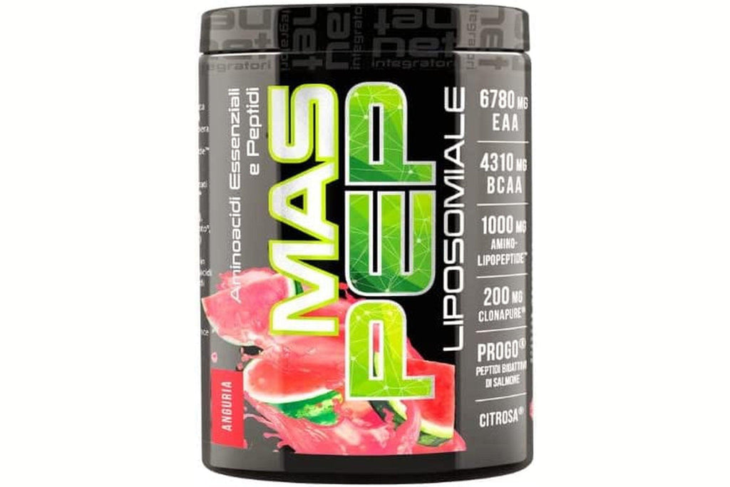 Net Integratori MAS PEP LIPOSOMIALE aminoacidi EAA e BCAA gusto ANGURIA formato 300g - Proteika SRLNet Integratori