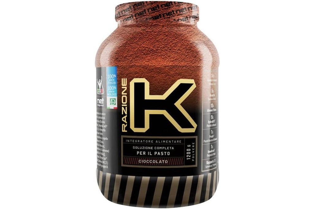 Net Integratori Salute e bellezza Net Integratori RAZIONE K sostitutivo pasto con proteine e carboidrati CIOCCOLATO 1200g