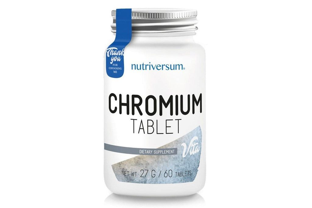 NUTRIVERSUM CHROMIUM TABLET 60 TABS - Proteika SRLProteika SRL