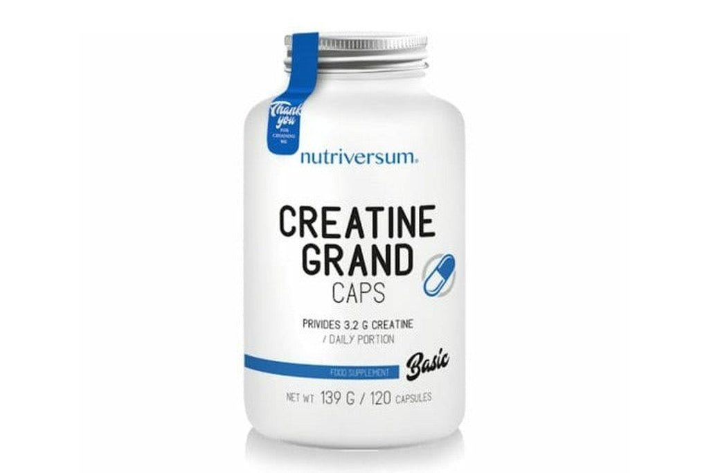 NUTRIVERSUM CREATINE GRAND CAPS 120 CAPS - Proteika SRLNutriversum