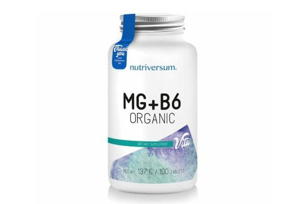 NUTRIVERSUM MG+B6 ORGANIC 100 CAPS - Proteika SRLNutriversum