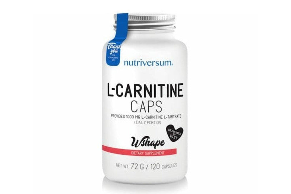 Nutriversum Vitamine e integratori NUTRIVERSUM L-CARNITINE 1000 120 CAPS