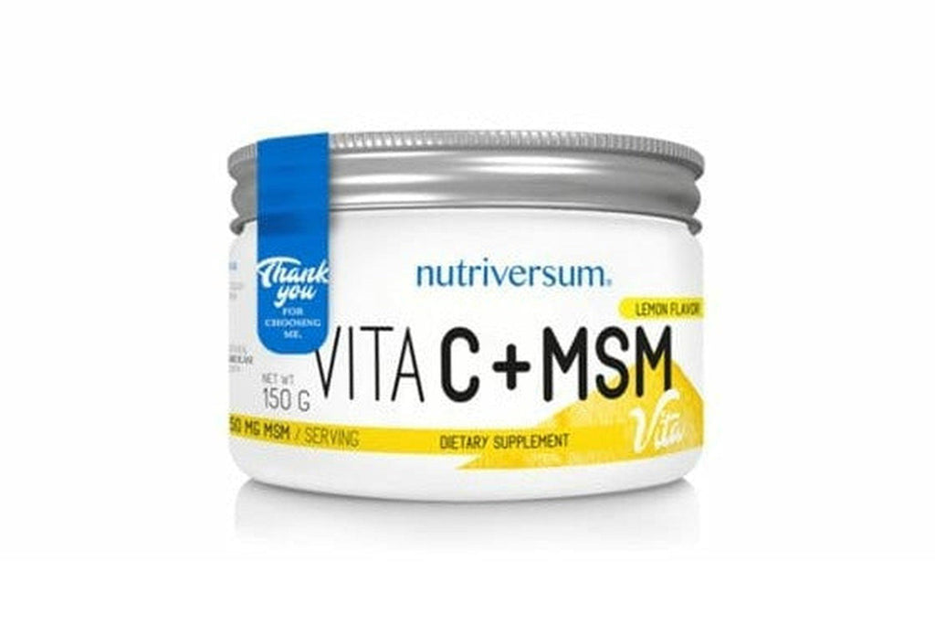 NUTRIVERSUM VITA C + MSM 500 GR - Proteika SRLNutriversum