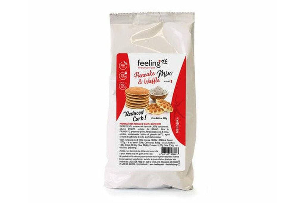 Feeling ok Fitness e alimentazione PANCAKE E WAFFLE MIX 400 GR