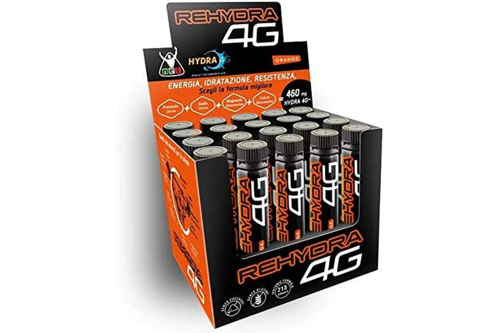 REHYDRA 4G Integratori Endurance (20 fiale) - NET Integratori - Proteika SRLNet Integratori