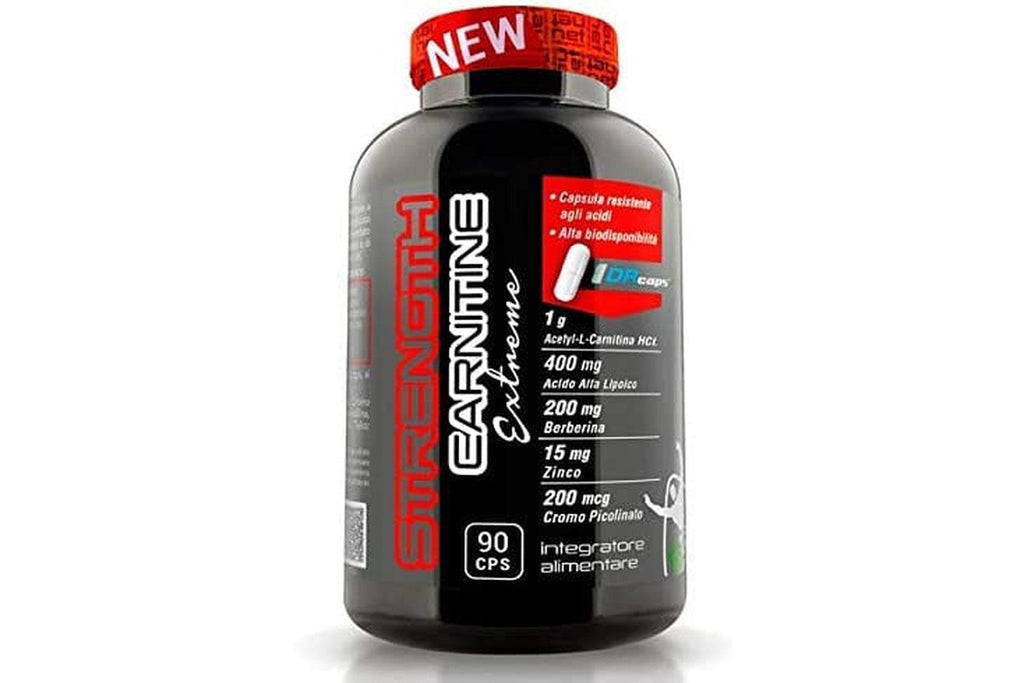 STRENGTH CARNITINE EXTREME (90 capsule) - NET Integratori - Proteika SRLNet Integratori