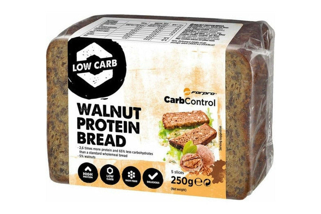 WALNUT PROTEIN BREAD 250 GR - Proteika SRLForpro